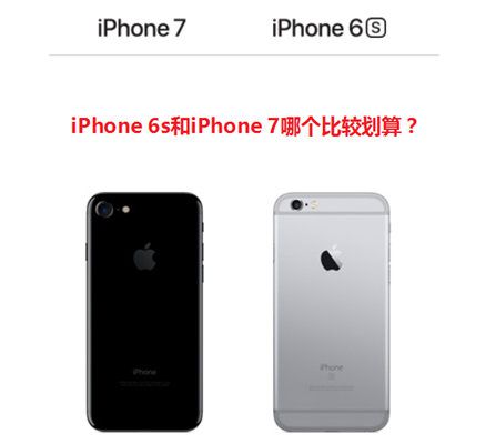 iPhone6s与iPhone7