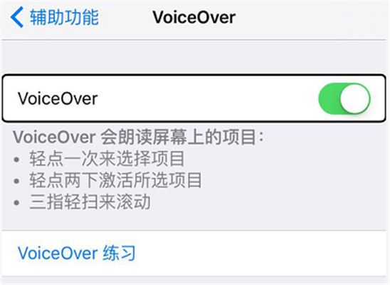 VoiceOver