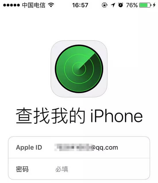 Apple ID和密码：