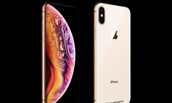 新iPhone XS金色版渲染图：苹果手机iPhone XS行星星球壁纸分享