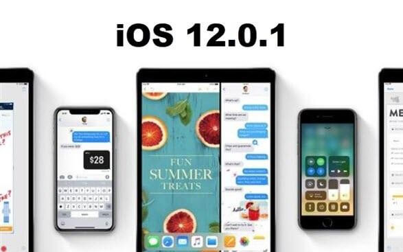 苹果公布iOS12.0.1版本：不仅修复BUG还真的超级省电